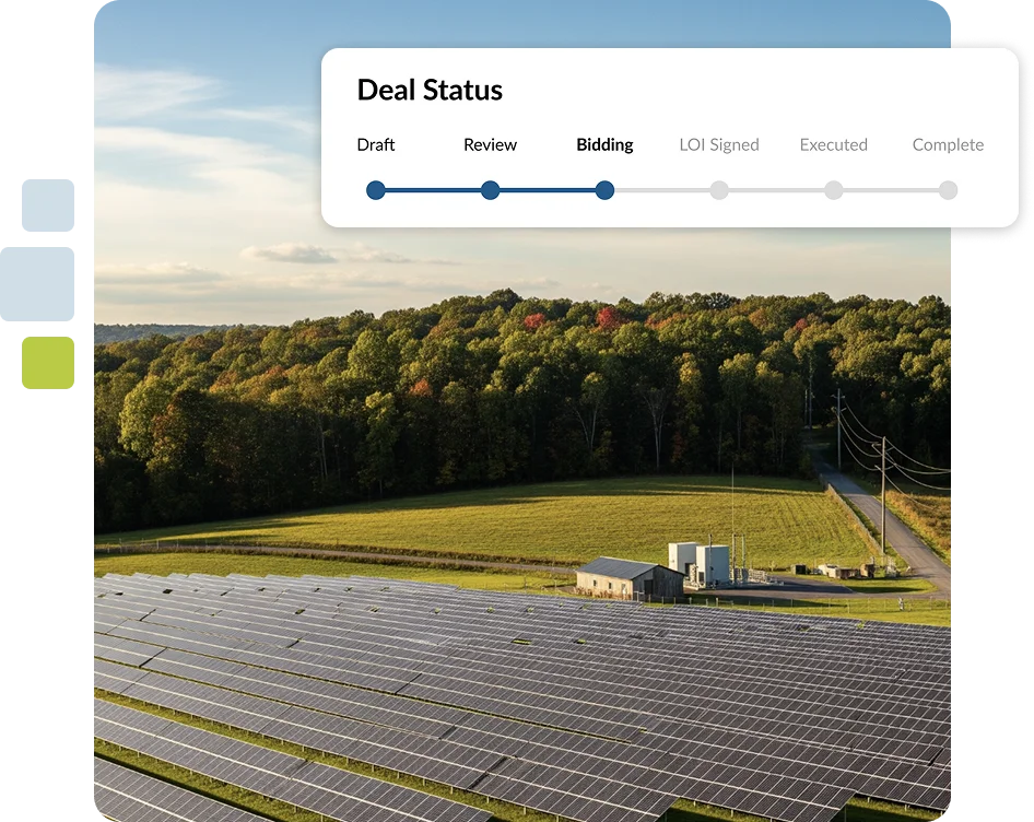 Large-scale solar installation